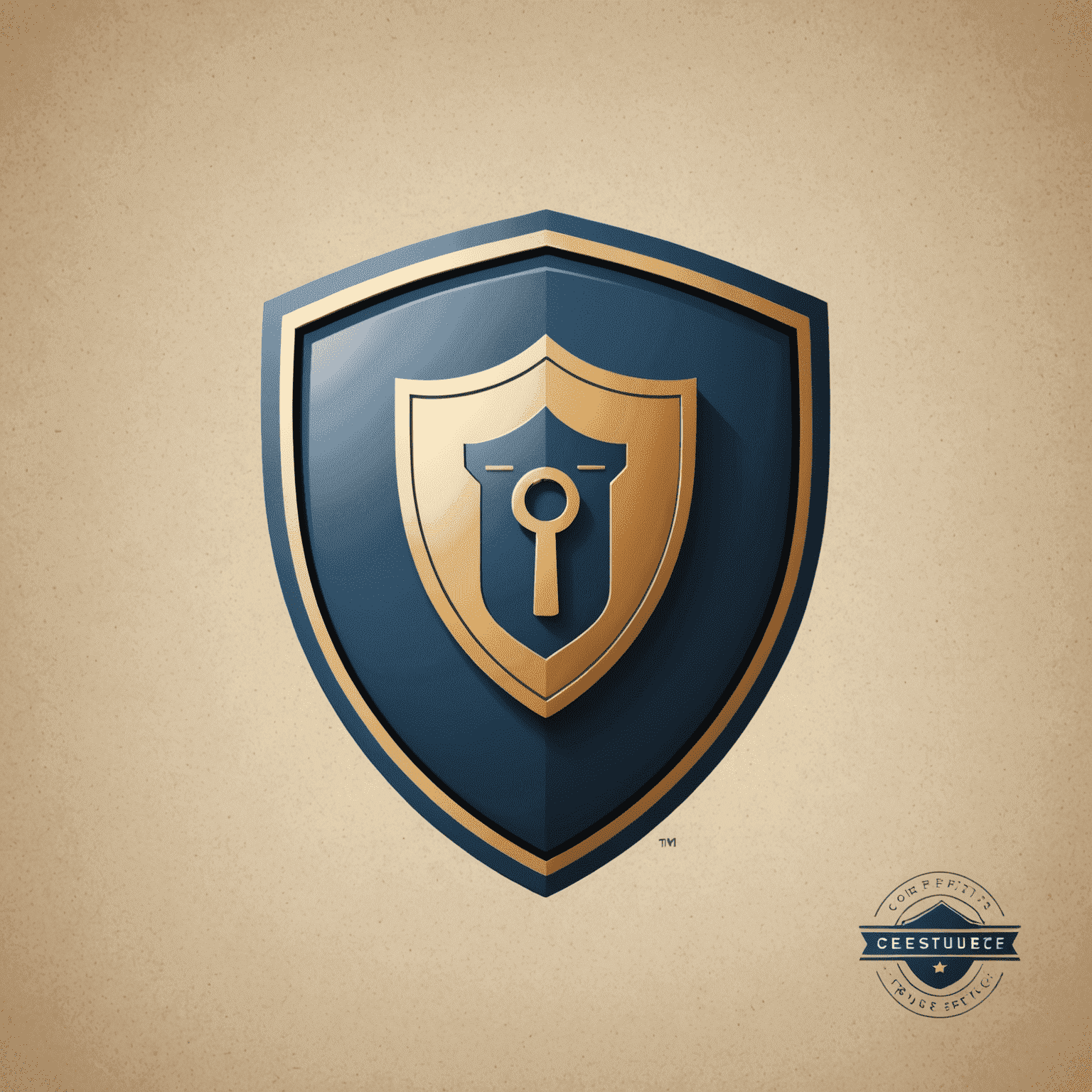CoreFirst Trust & Service logo featuring a shield icon with a keyhole, symbolizing trust and security